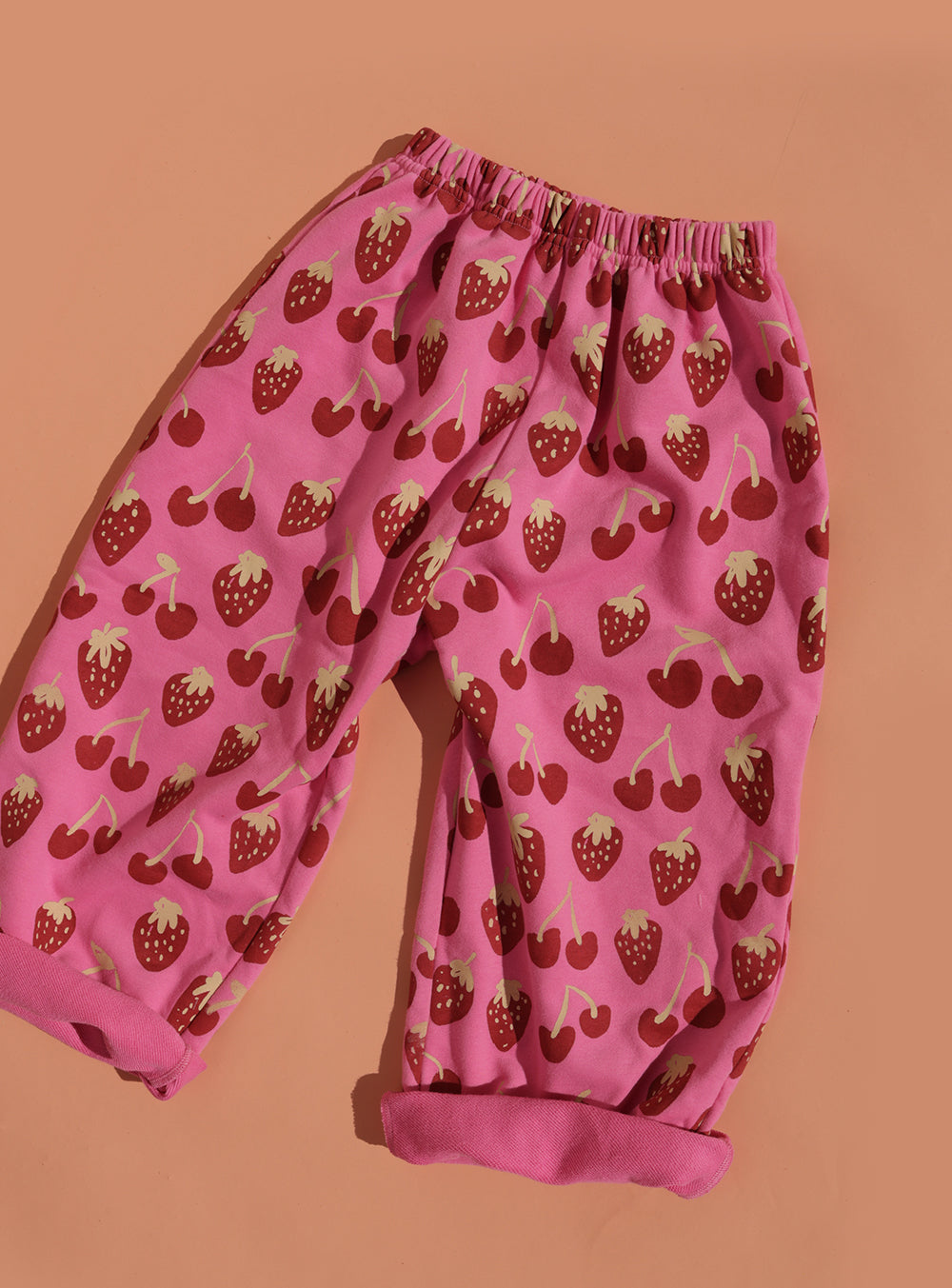 Cherry On Bottom Tracky Pants