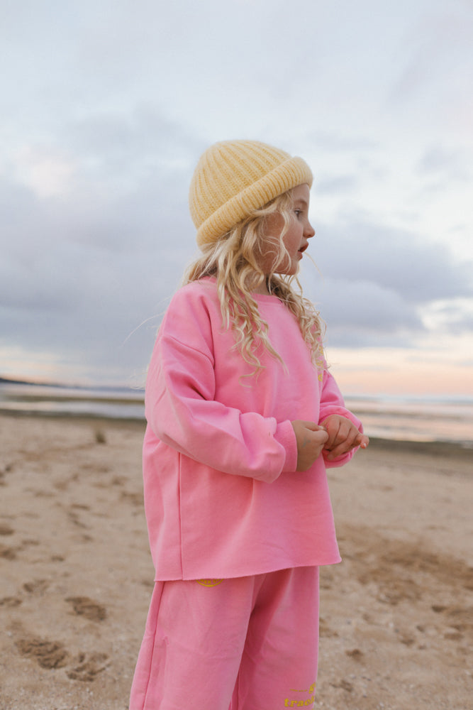 Pink Good Tracky Dack Set