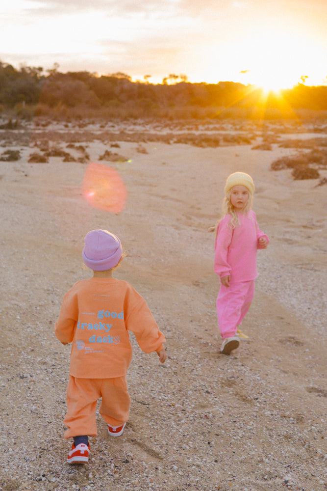 Pink Good Tracky Dack Set