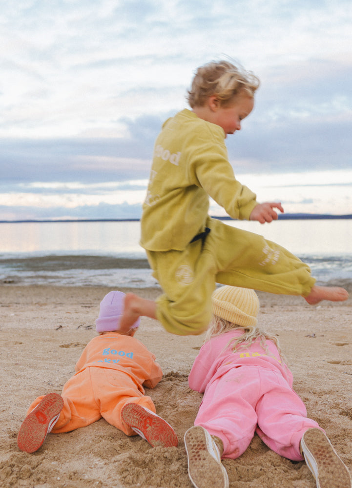 Pink Good Tracky Dack Set