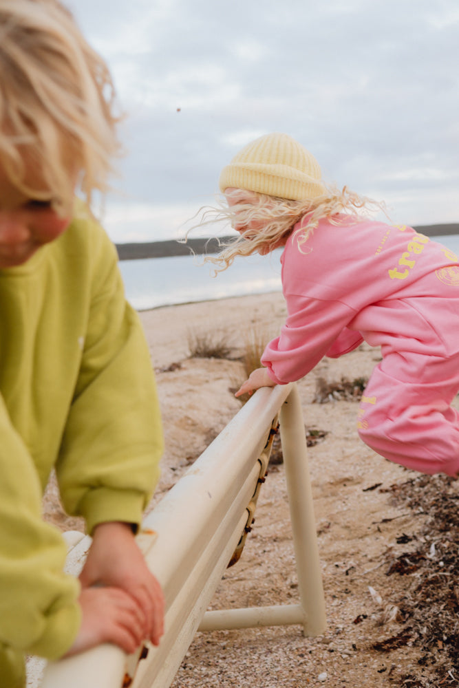 Pink Good Tracky Dack Set