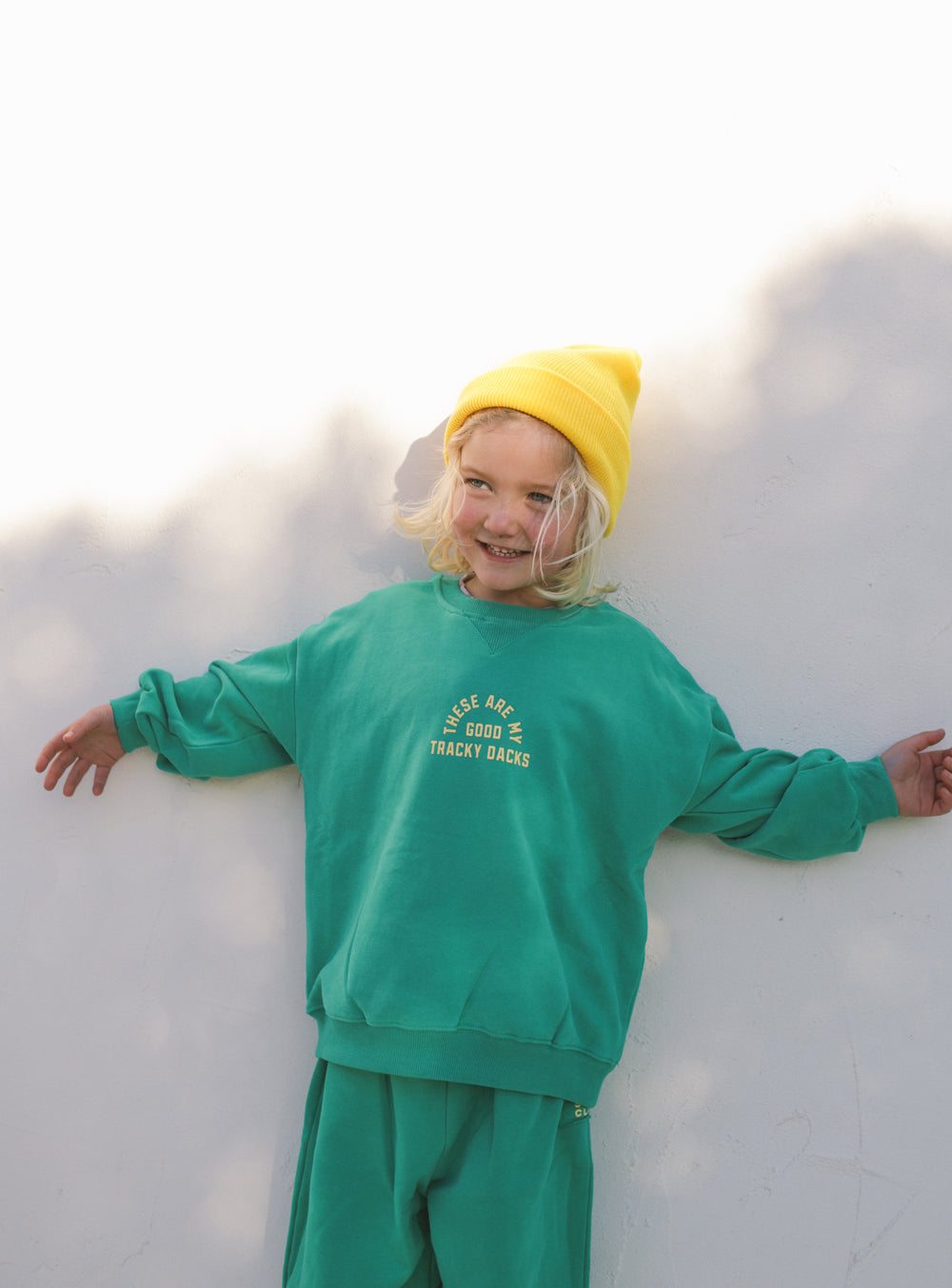 Good Tracky Pullover Lemon Lime