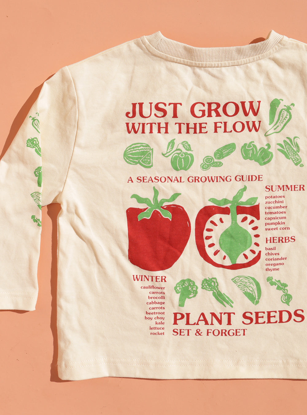 Grow With The Flow LS T Shirt