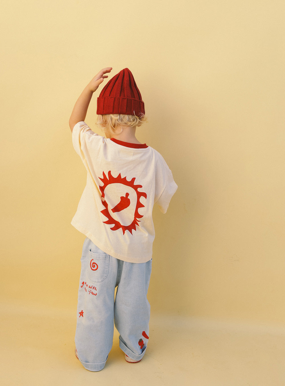 Spicy But Nicey T Shirt Cream