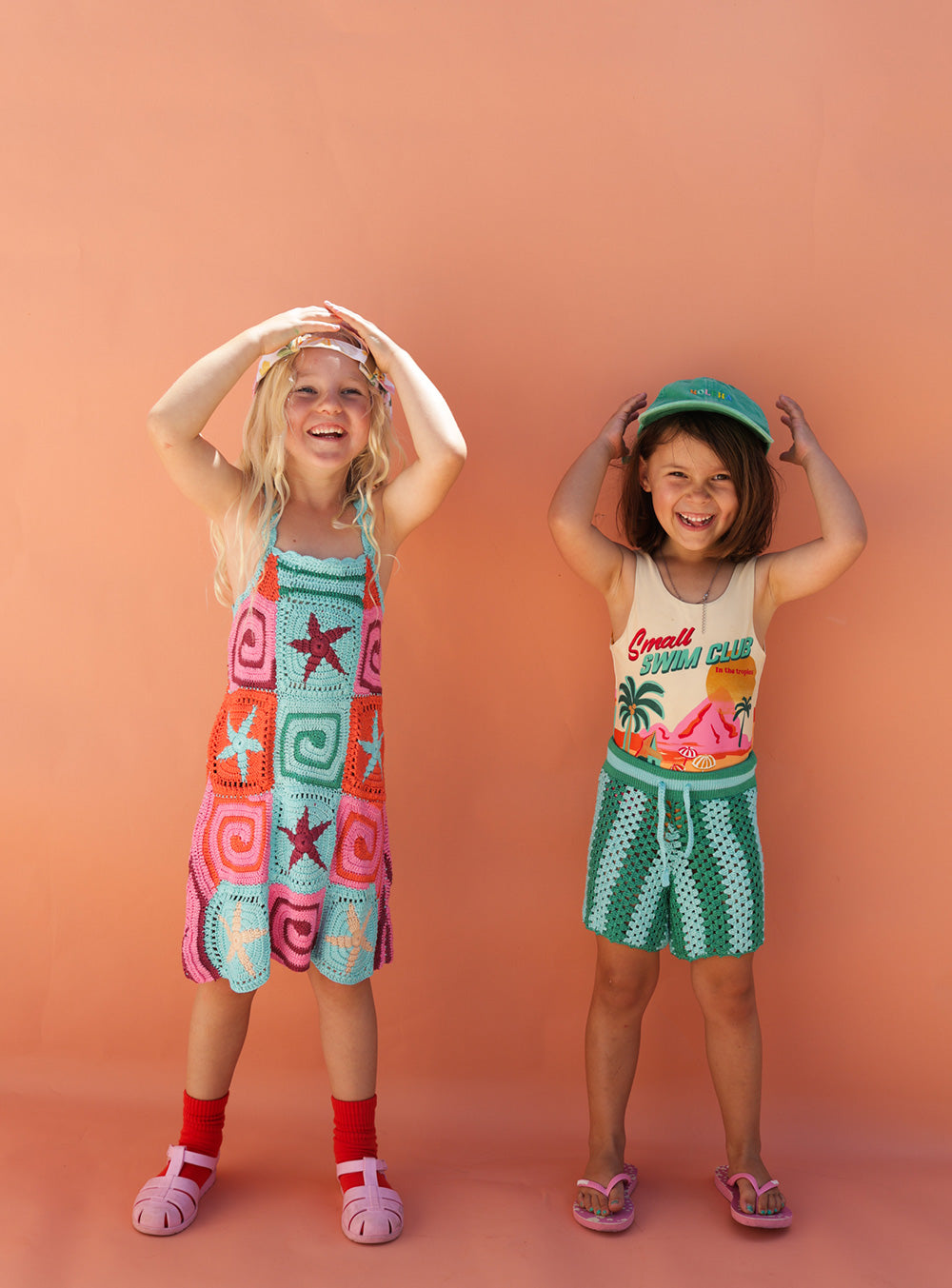 Starfish Mini Crochet Dress