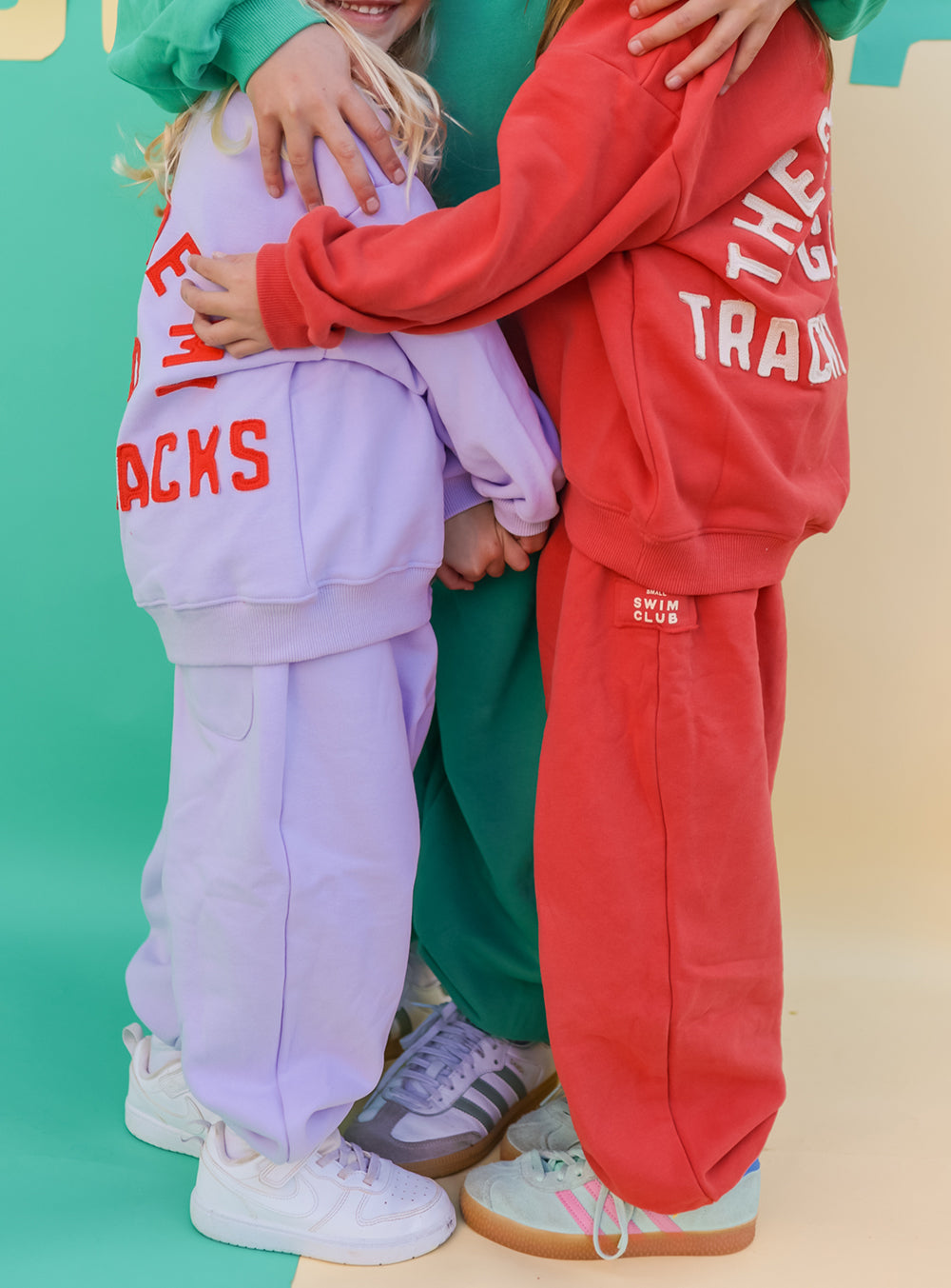 Good Tracky Dacks Red Cream