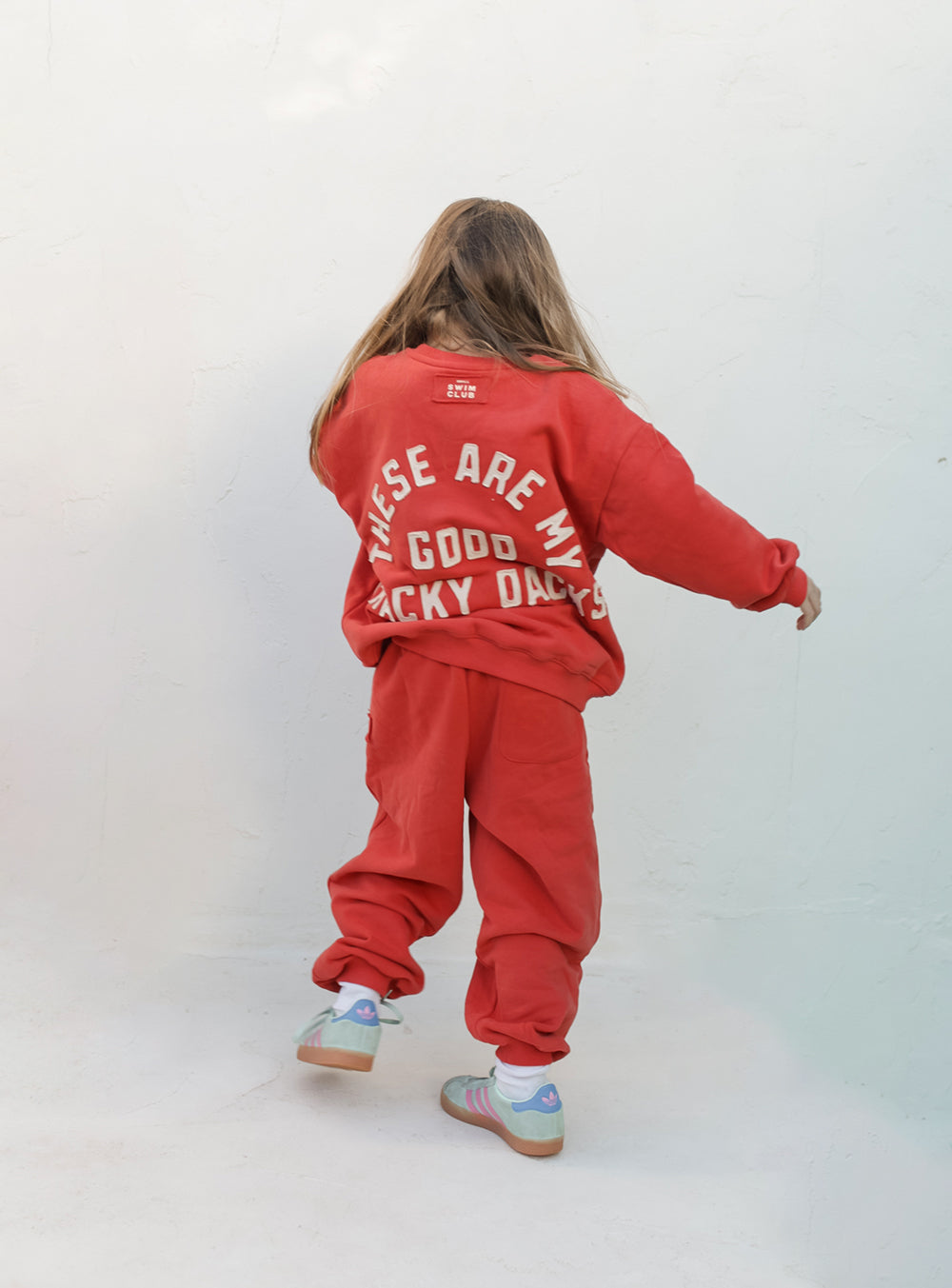 Good Tracky Dacks Red Cream